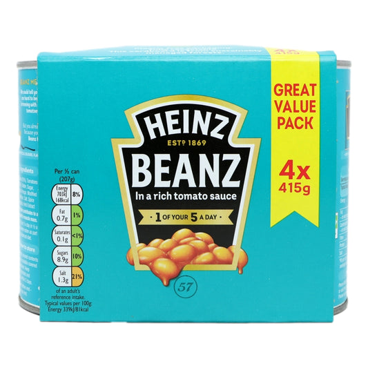 Buy Heinz Beans 4pk online at Intamarque Wholesale – Trusted FMCG distributor