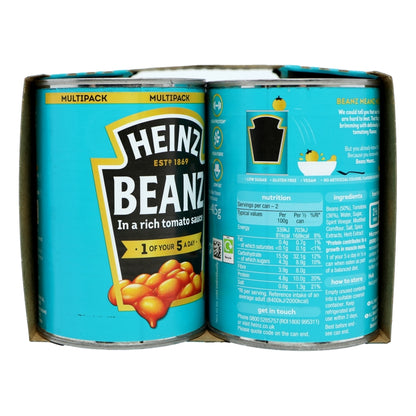 Heinz Beans 4pk