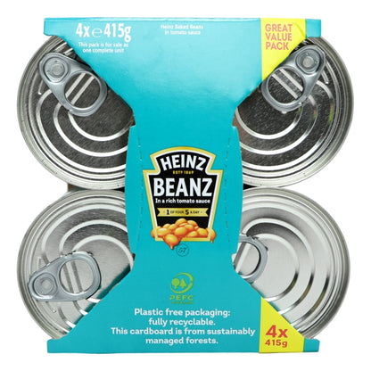 Heinz Beans 4pk