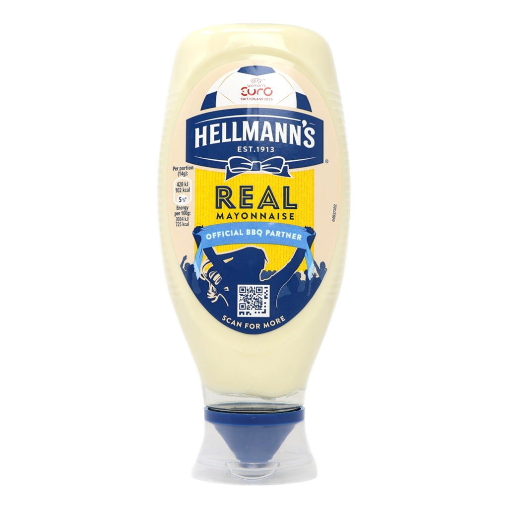 Buy Hellmanns Real Mayonnaise 750ml Squeezy online at Intamarque Wholesale – Trusted FMCG distributor