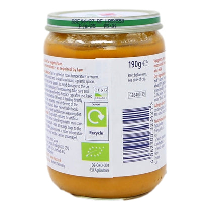Hipp Organic Spaghetti with Tomatoes & Mozzarella 7+ Months 190g