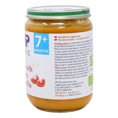 Hipp Organic Spaghetti with Tomatoes & Mozzarella 7+ Months 190g