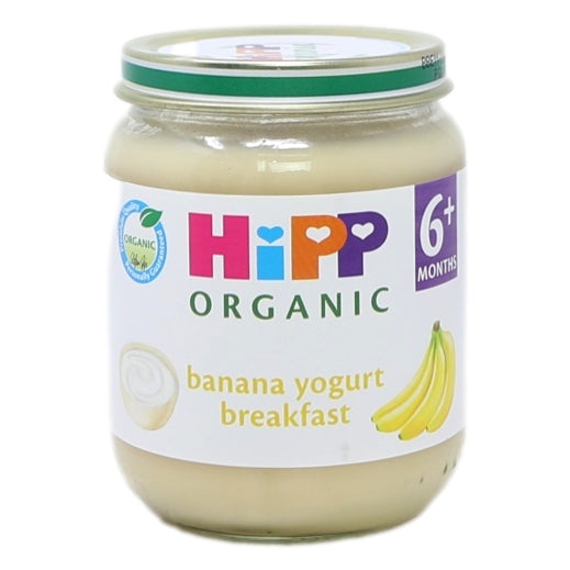 HiPP Organic Banana Yogurt Breakfast 6+ Months 125g