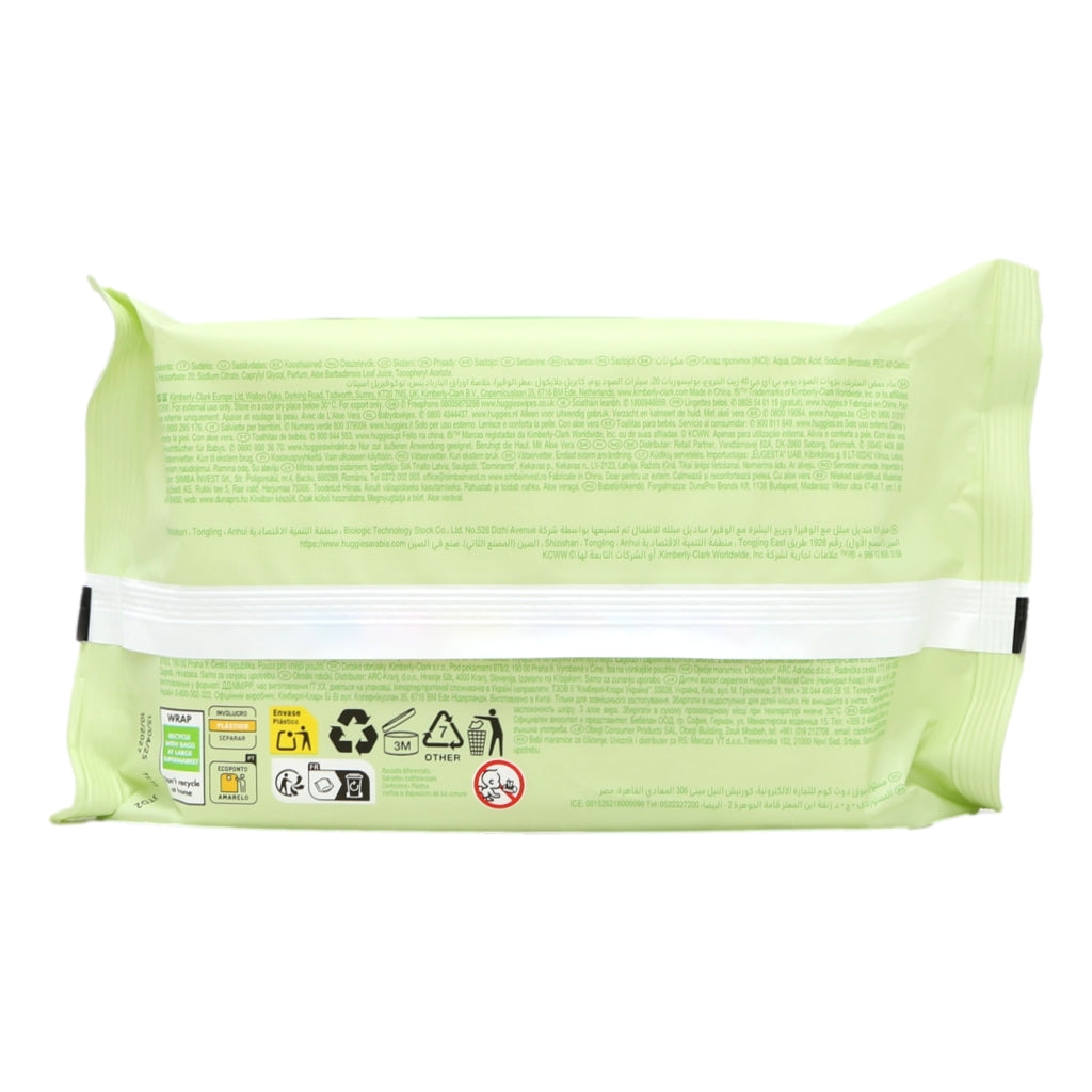 Huggies PF Baby Wipes 48s Natural Care