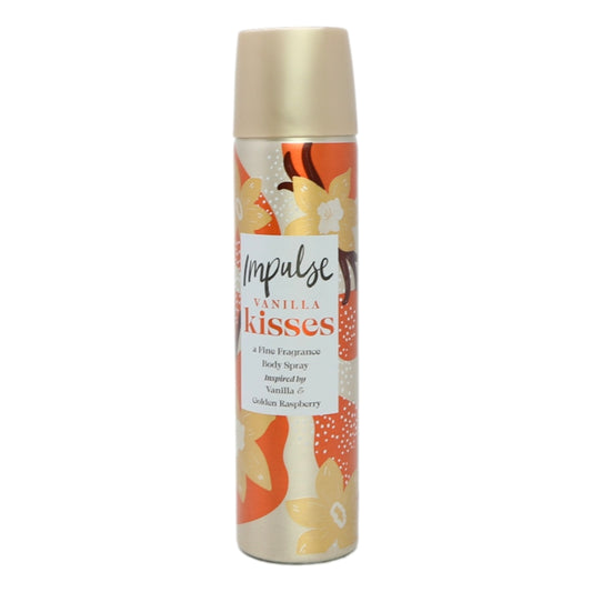 Impulse Body Spray 75ml Vanilla Kisses
