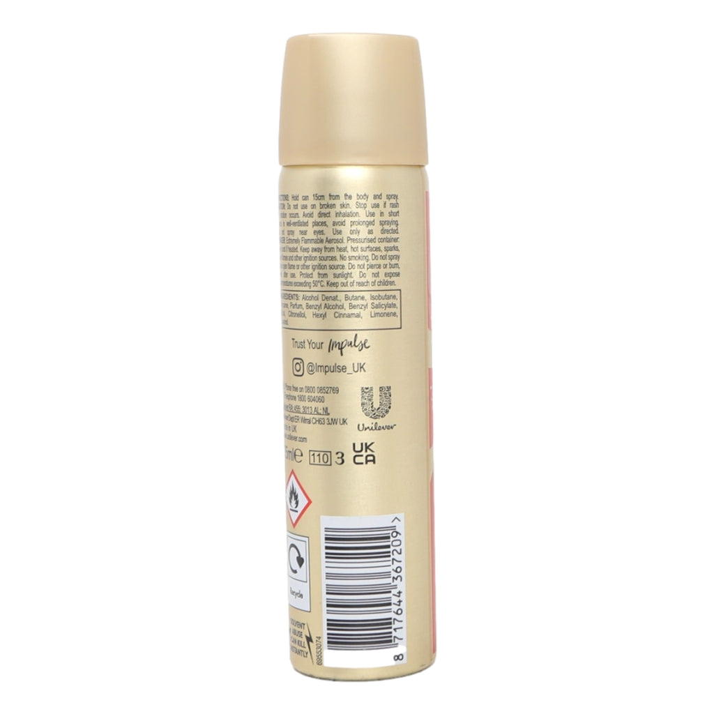 Impulse Body Spray 75ml True Love
