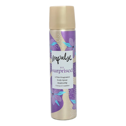 Impulse Body Spray 75ml Be Surprised