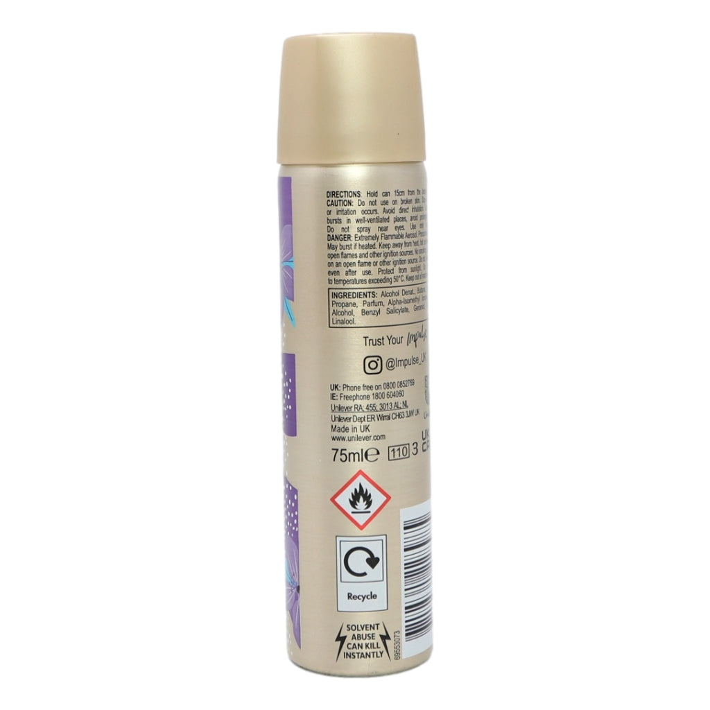 Impulse Body Spray 75ml Be Surprised