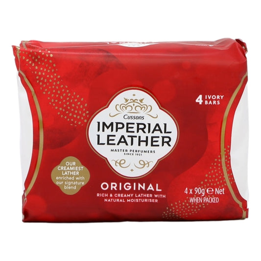 Buy Imperial Leather Soap 4 x 90g Original online at Intamarque Wholesale – Trusted FMCG distributor