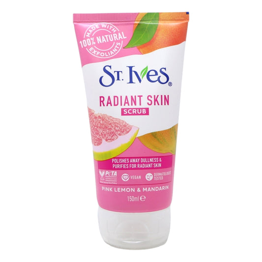 St. Ives Even & Bright Scrub 150ml Pink Lemon & Mandarin
