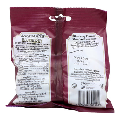 Jakemans Lozenges 73g Blueberry
