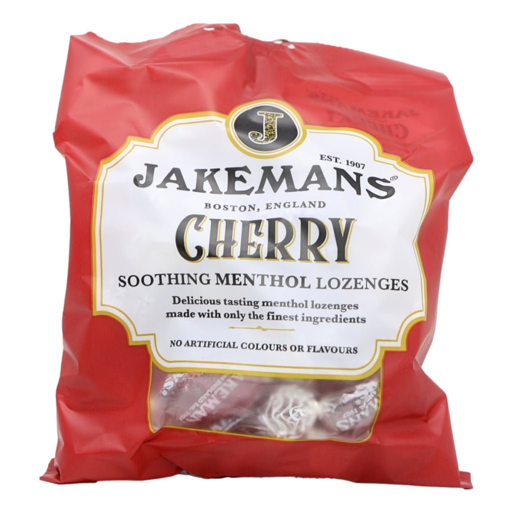 Buy Jakemans Soothing Lozenges 160g Cherry Menthol online at Intamarque Wholesale – Trusted FMCG distributor
