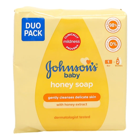 Johnsons Baby Soap 2x90g Honey