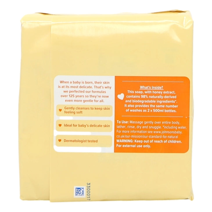 Johnsons Baby Soap 2x90g Honey