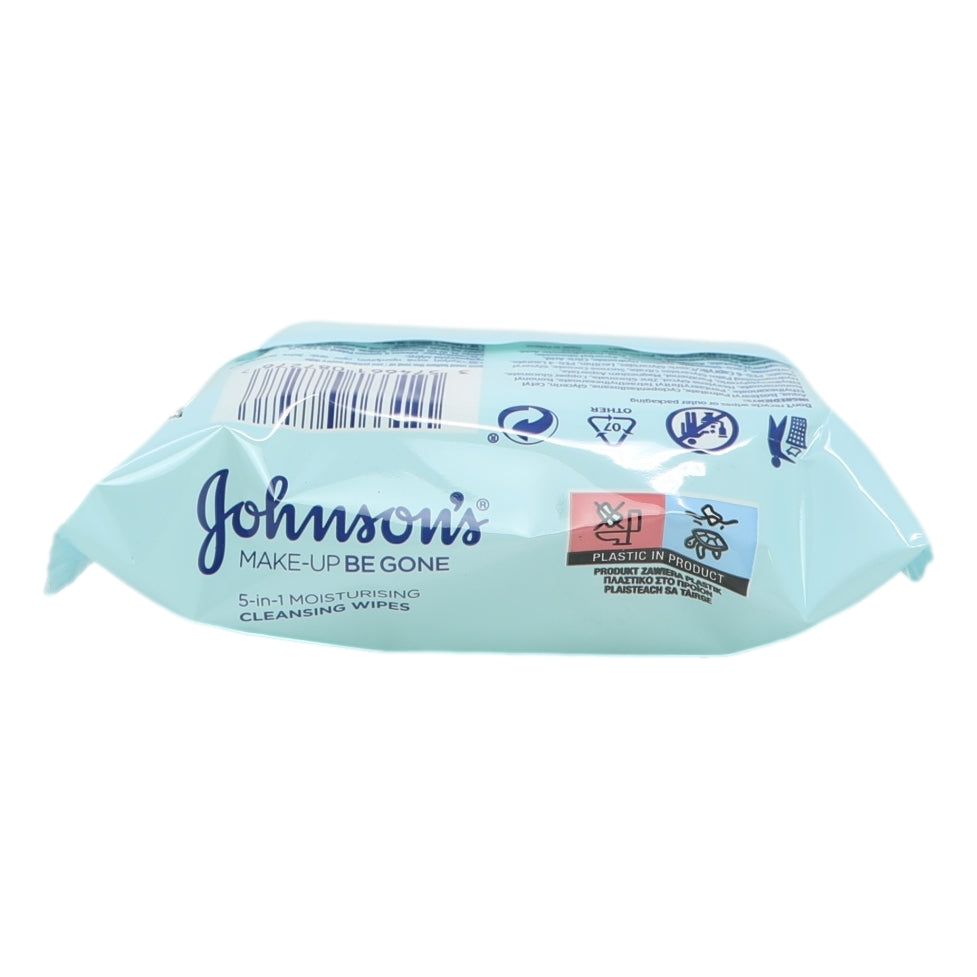 Johnsons Face Care Wipes Moisturising Dry Skin