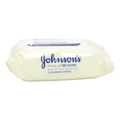 Johnsons Make Up Be Gone Wipes 25s Extra Sensitive