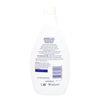 Johnsons Body Wash 400ml Nourish