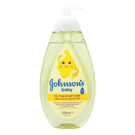 Johnsons Baby Wash 500ml Top to Toe