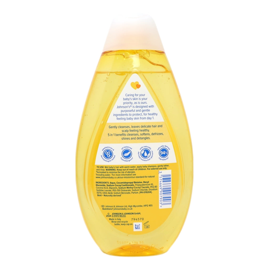 Johnsons Baby Shampoo 500ml Pure & Gentle
