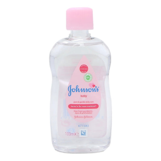 Johnsons Baby Oil 100ml Regular
