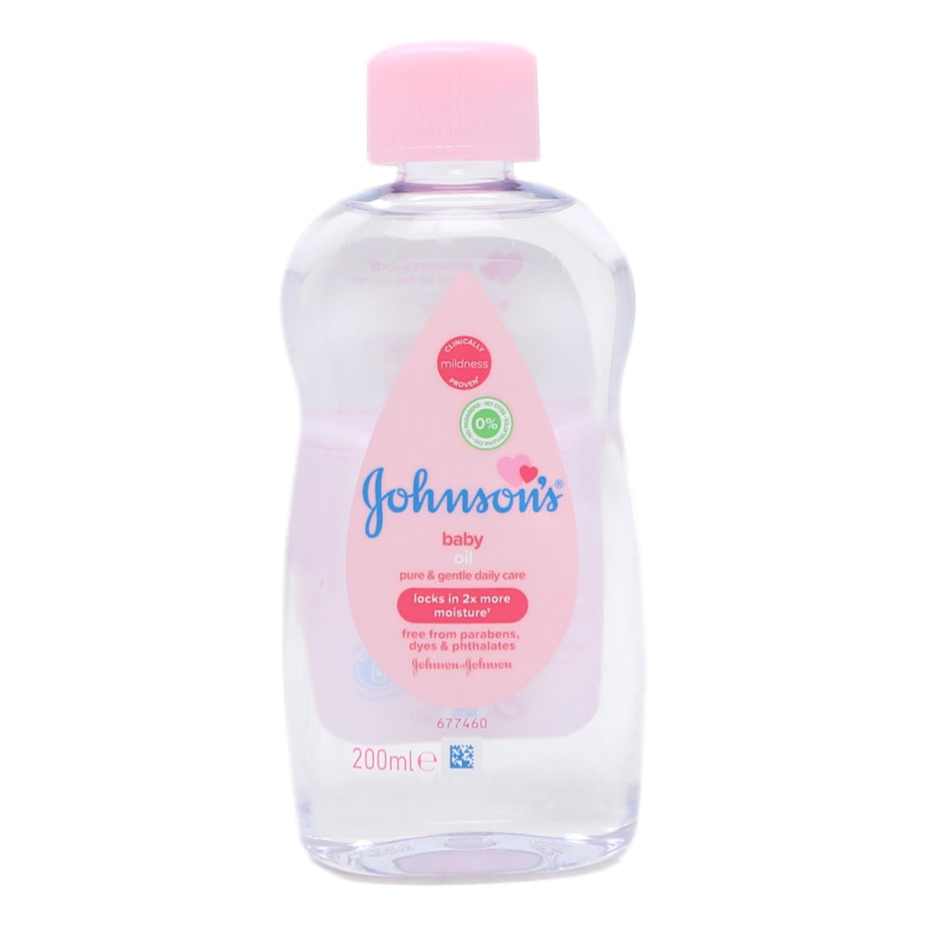 Johnsons Baby Oil 200ml Regular