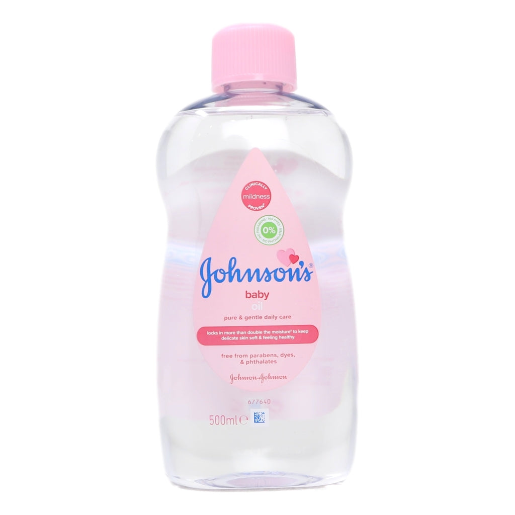 Buy Johnsons Baby Oil 500ml Regular online at Intamarque Wholesale – Trusted FMCG distributor