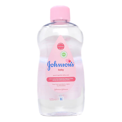 Buy Johnsons Baby Oil 500ml Regular online at Intamarque Wholesale – Trusted FMCG distributor