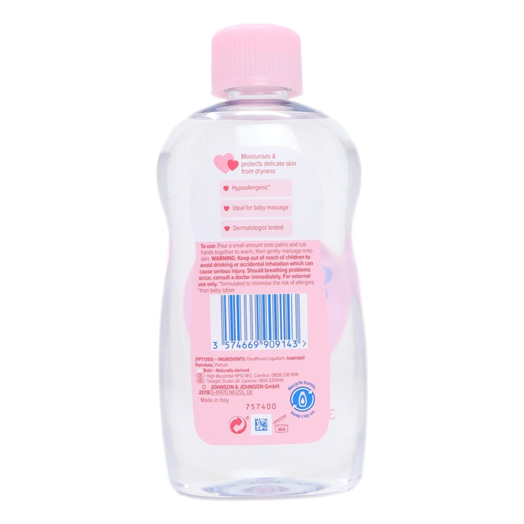 Johnsons Baby Oil 300ml Regular