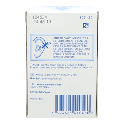 Johnsons Baby 100pk Cotton Buds