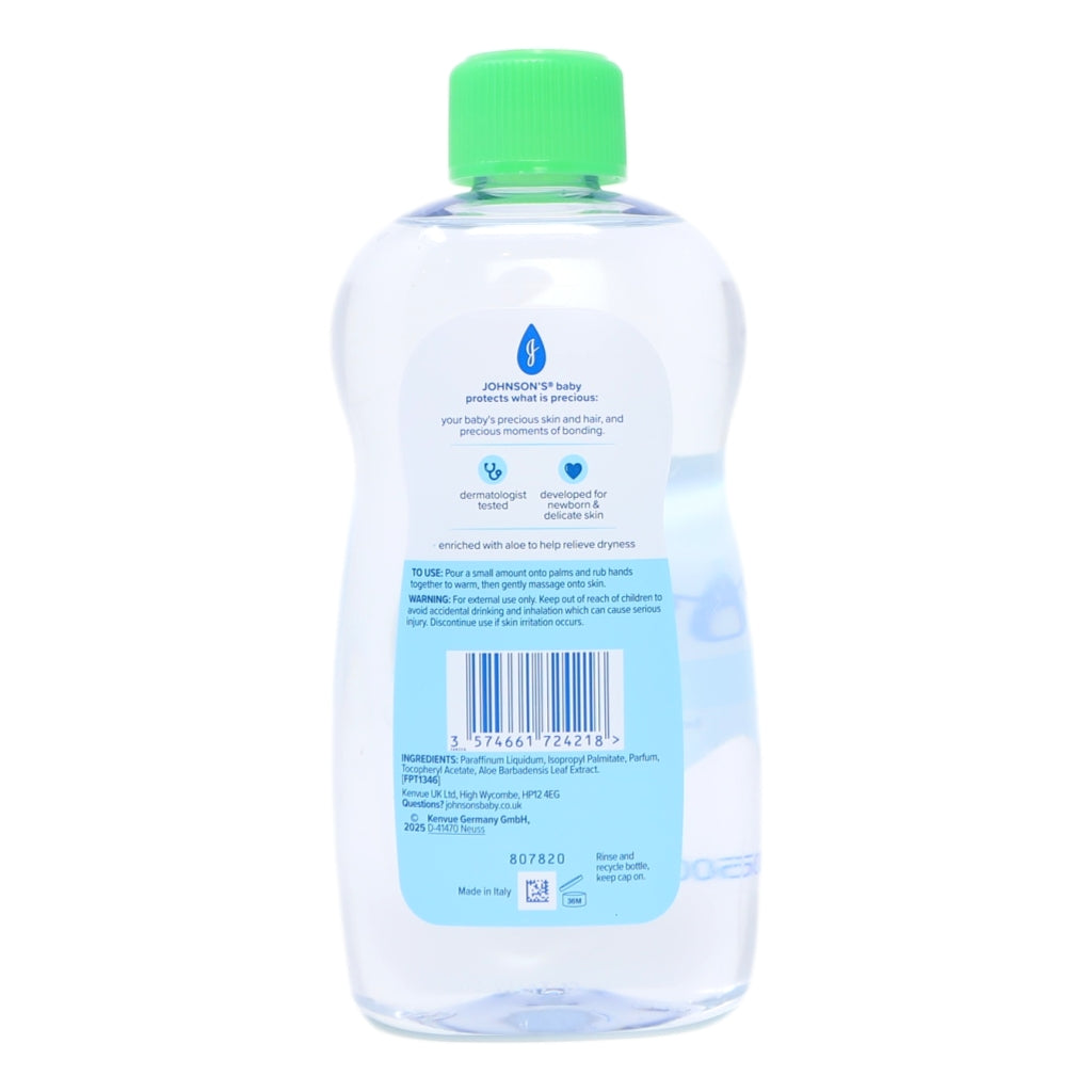 Johnsons Baby Essentials 500ml Oil