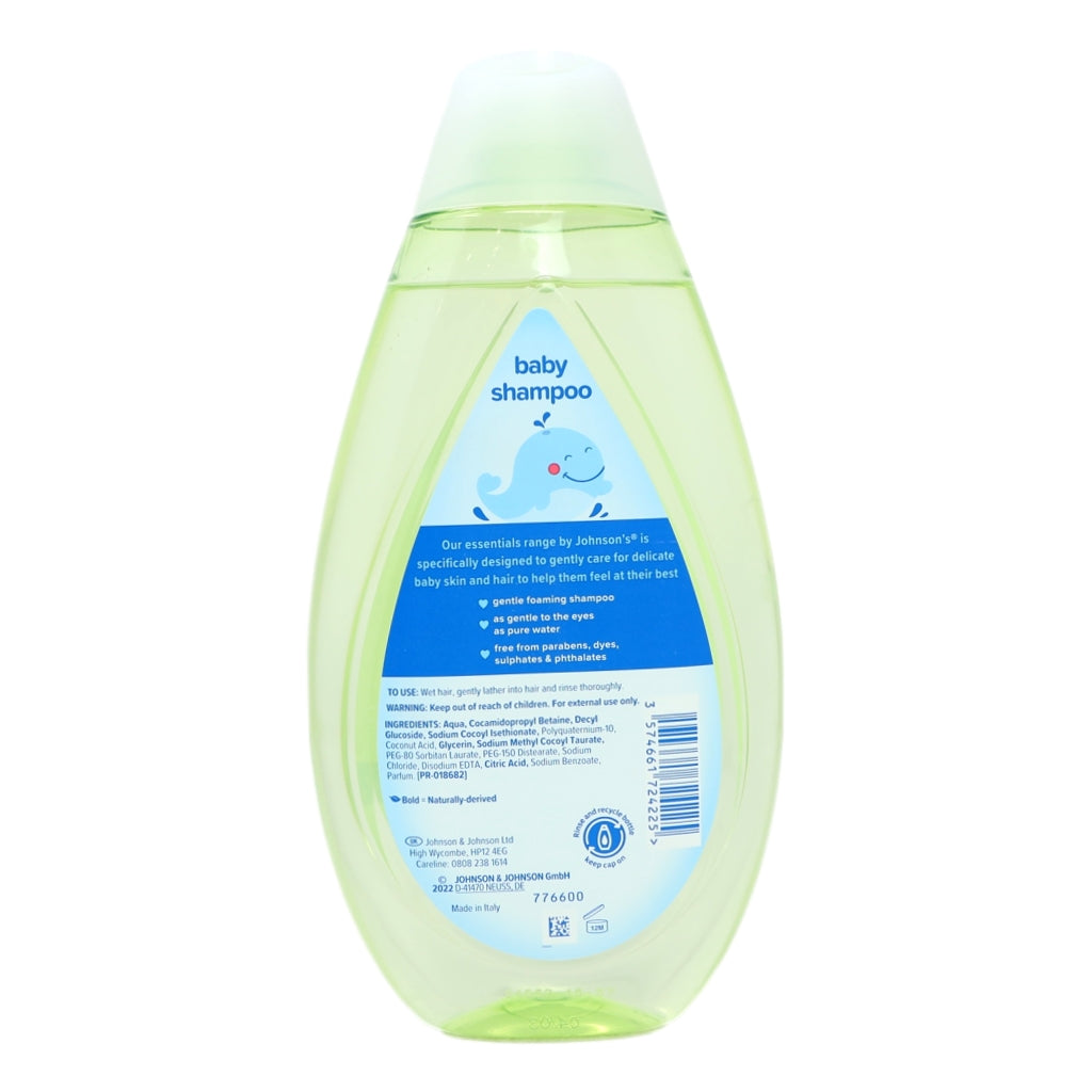 Johnsons Baby Essentials 500ml Shampoo
