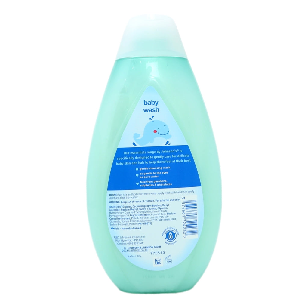 Johnsons Baby Essentials 500ml Wash