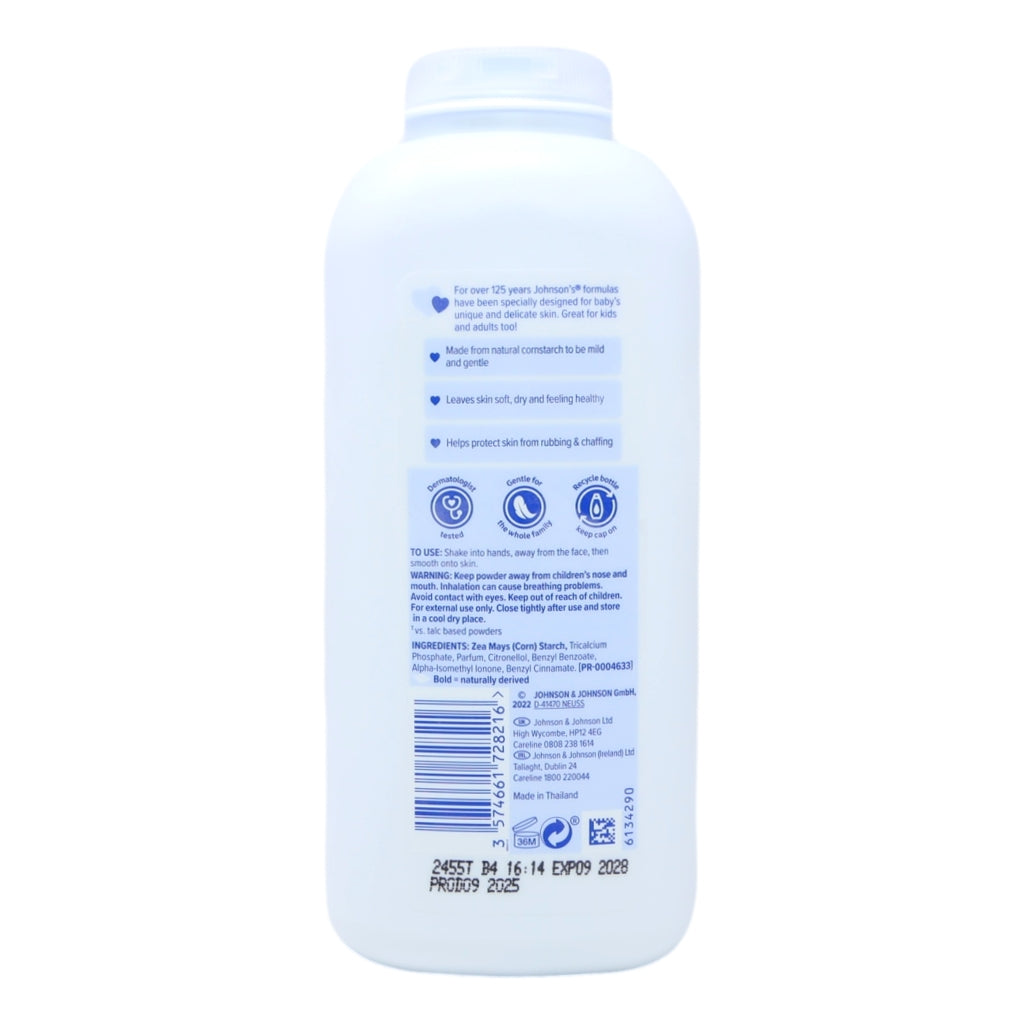 Johnsons Baby Powder 400g Natural