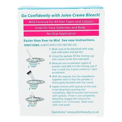 Jolen Cream Bleach 30ml Mild