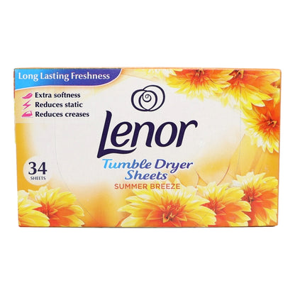Buy Lenor Sheets 34s Summer Breeze online at Intamarque Wholesale – Trusted FMCG distributor