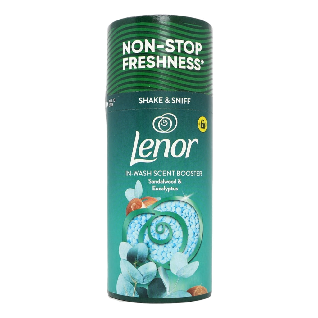 Buy Lenor Beads 155g Sandalwood and Eucalyptus online at Intamarque Wholesale – Trusted FMCG distributor