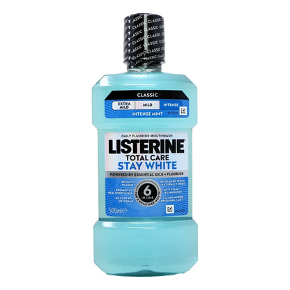 Listerine Mouthwash 500ml Stay White