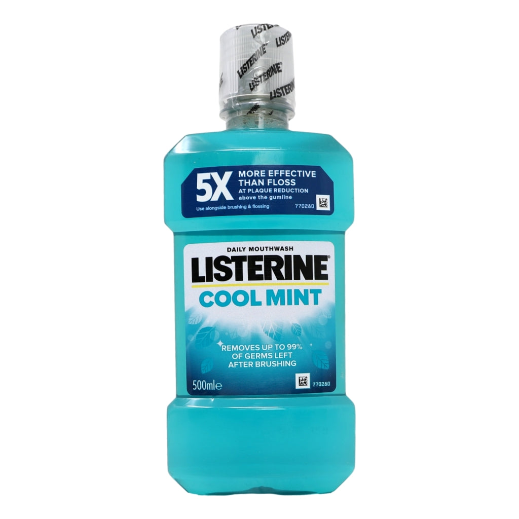 Buy Listerine Mouthwash 500ml Coolmint online at Intamarque Wholesale – Trusted FMCG distributor