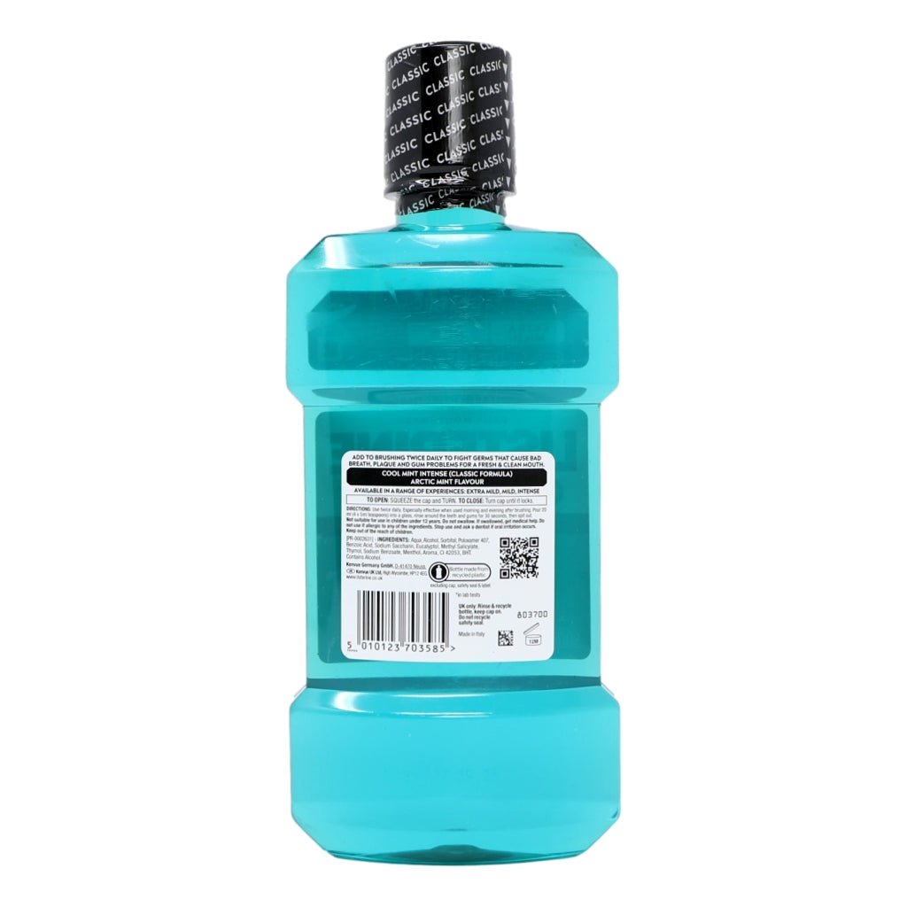 Listerine Mouthwash 500ml Coolmint