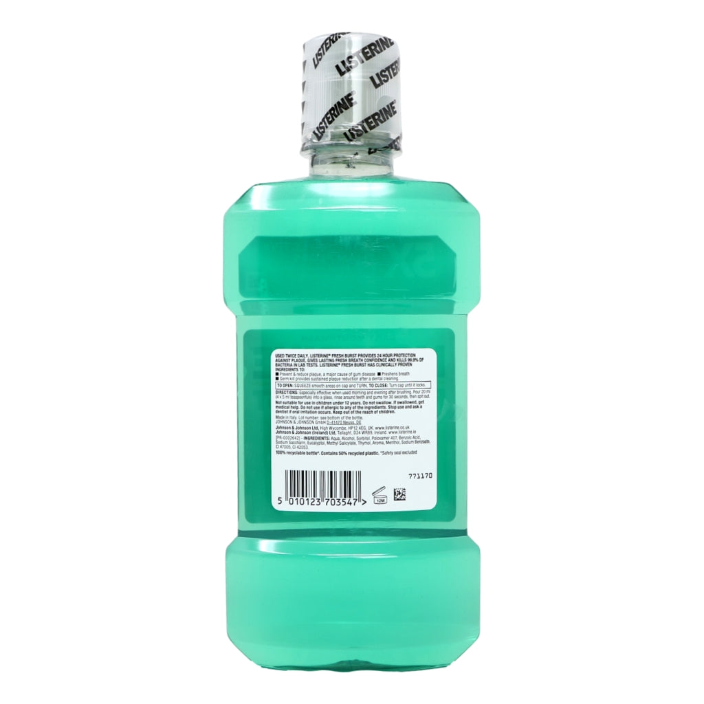 Listerine Mouthwash 500ml Freshburst