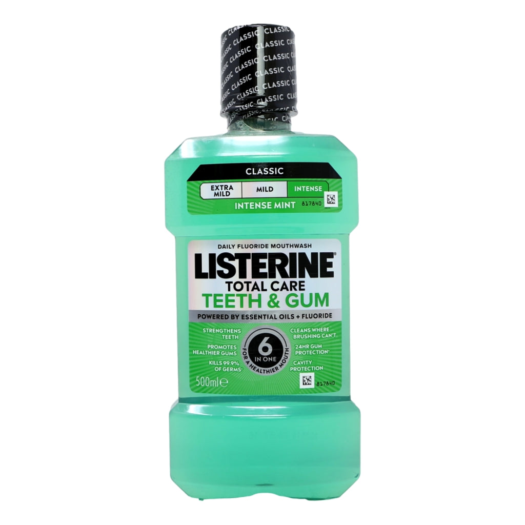 Listerine Mouthwash 500ml Teeth & Gum Defence
