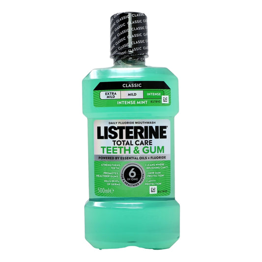 Listerine Mouthwash 500ml Teeth & Gum Defence