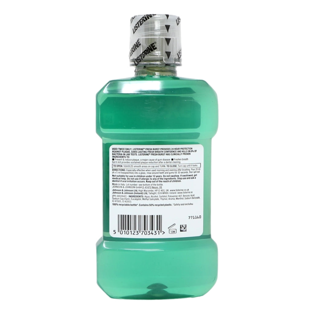 Listerine Mouthwash 250ml Freshburst