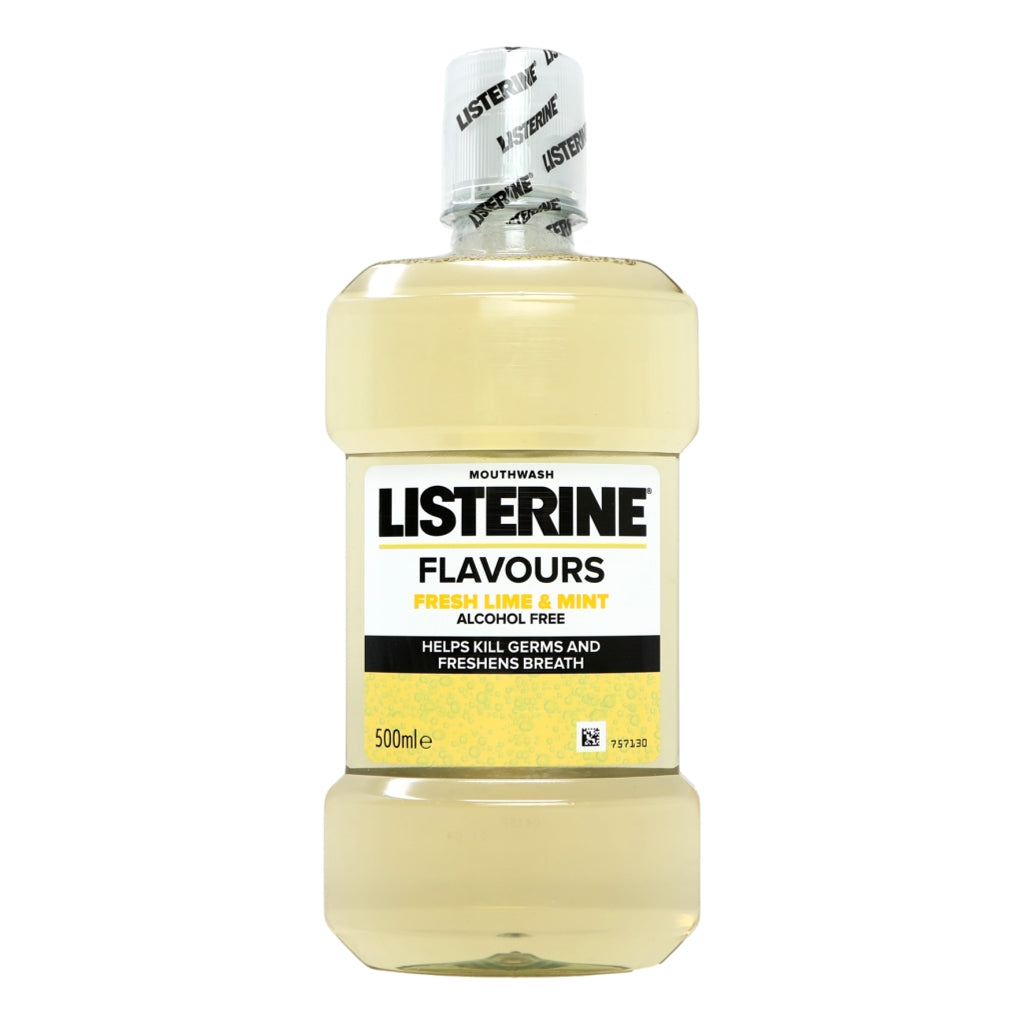 Buy Listerine Flavours 500ml Lime & Mint online at Intamarque Wholesale – Trusted FMCG distributor