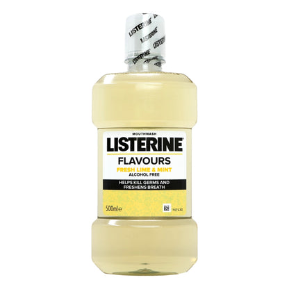 Buy Listerine Flavours 500ml Lime & Mint online at Intamarque Wholesale – Trusted FMCG distributor