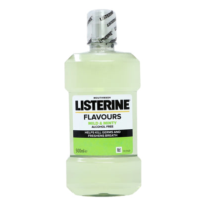 Listerine Flavours 500ml Mild & Minty