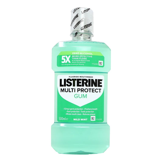Buy Listerine Mouthwash 500ml Multi-Protect Gum online at Intamarque Wholesale – Trusted FMCG distributor