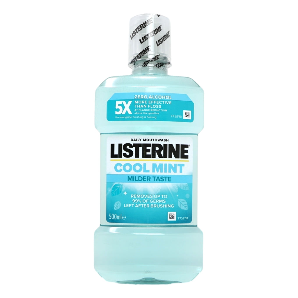 Buy Listerine Mouthwash 500ml Zero Coolmint Mild online at Intamarque Wholesale – Trusted FMCG distributor