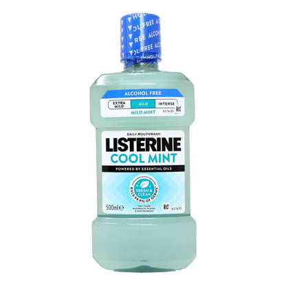 Listerine Mouthwash 500ml Zero Coolmint Mild