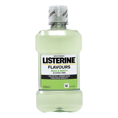 Listerine Mouthwash 250ml Mild & Minty